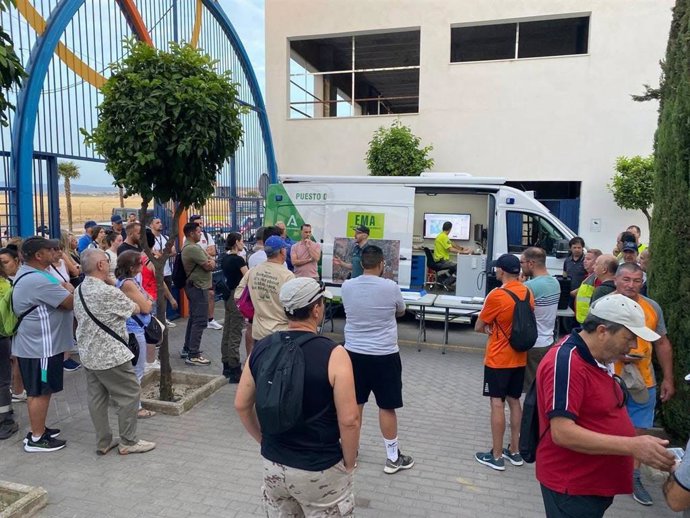 Dispositivo de búsqueda de Jesús Cantero coordinado por Guardia Civil y con la colaboración de numerosos cuerpos y voluntarios que durante dos jornadas realizaron exhaustivas tareas sin éxito. Este sábado se ha hallado el cadáver del desaparecido.