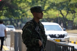 Imagen de archivo de fuerzas de seguridad colombianas 