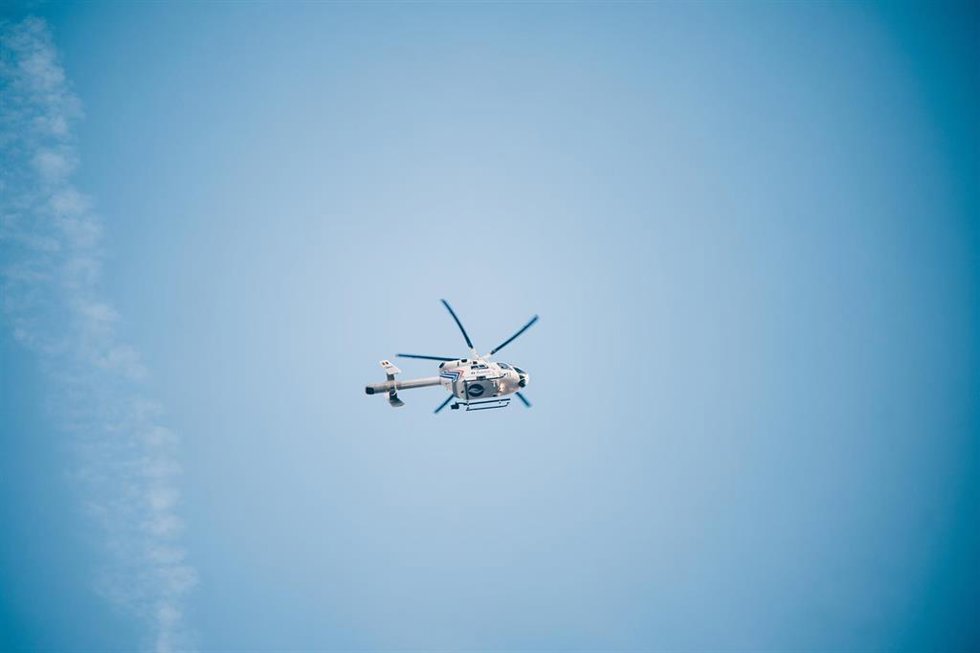 Archivo - Helicóptero (archivo)