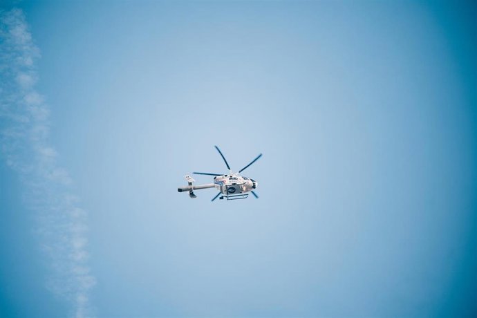 Archivo - Helicóptero (archivo)