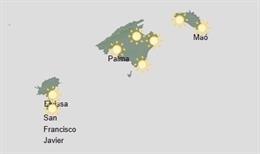 El tiempo hoy, domingo 9 de agosto, en Baleares.