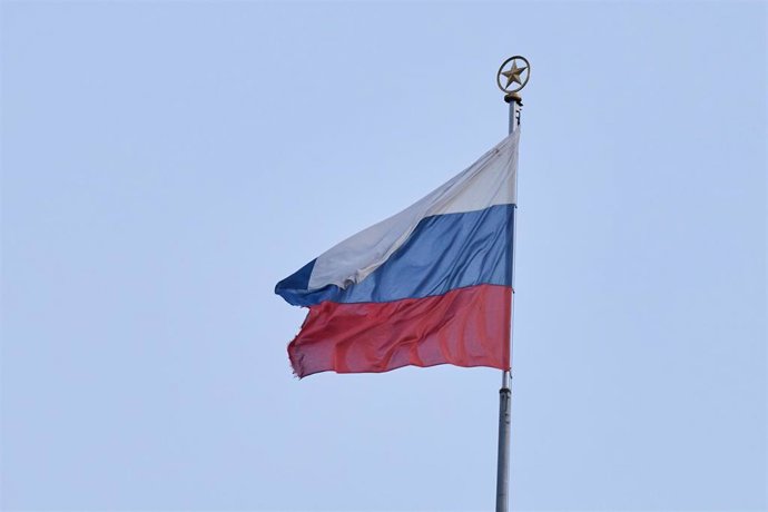 Archivo - Una bandera de Rusia.