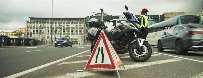 Control de la Policía Municipal de Bilbao