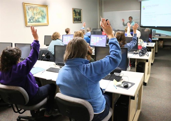 Archivo - Imagen de un curso de formación