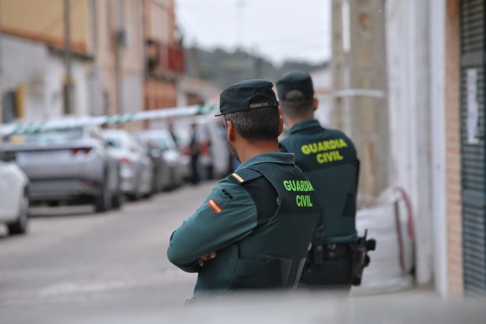 Imagen de archivo de varios agentes de la Guardia Civil.