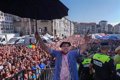 Vitoria despide esta noche sus fiestas de la Virgen Blanca con la subida de Celedón