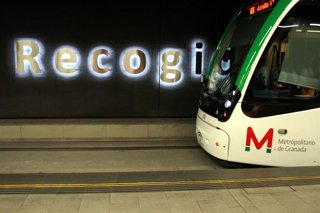 Imagen del metro de Granada.