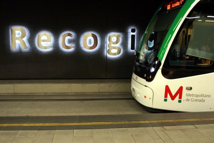 Imagen del metro de Granada.