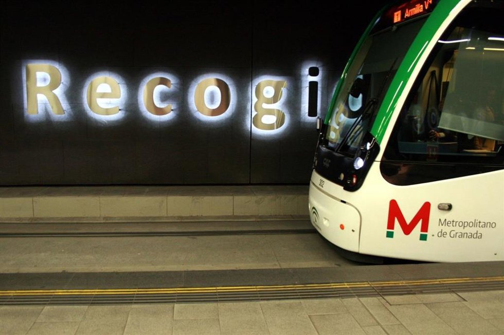 Imagen del metro de Granada.