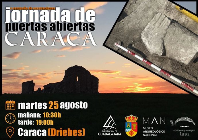 La nueva campaña de excavaciones arqueológicas en la ciudad romana de Caraca.