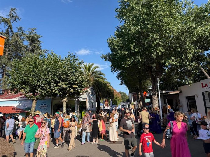 Gente en la Feria Internacional de Muestras de Gijón (Fidma) 2026