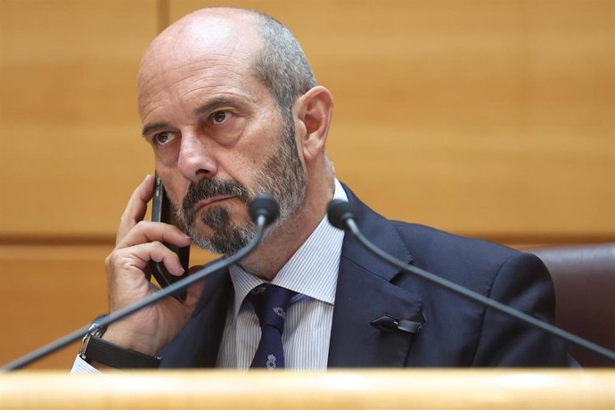 Archivo - El presidente del Senado, Pedro Rollán.