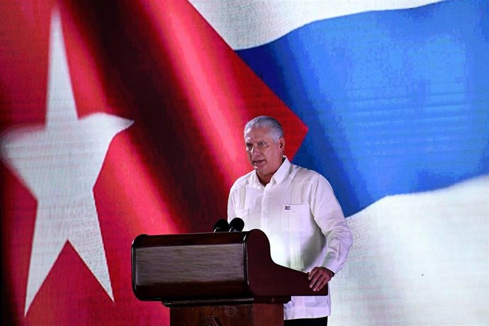 El presidente de Cuba, Miguel Díaz-Canel, en una imagen de archivo