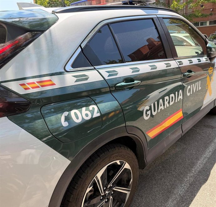 Vehículo de la Guardia Civil.