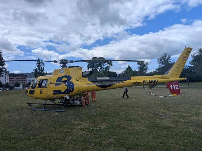 Archivo - Helicóptero del SEPA, en una imagen de archivo 
