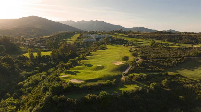 Archivo - Vista aérea del campo Europa de La Cala Resort.