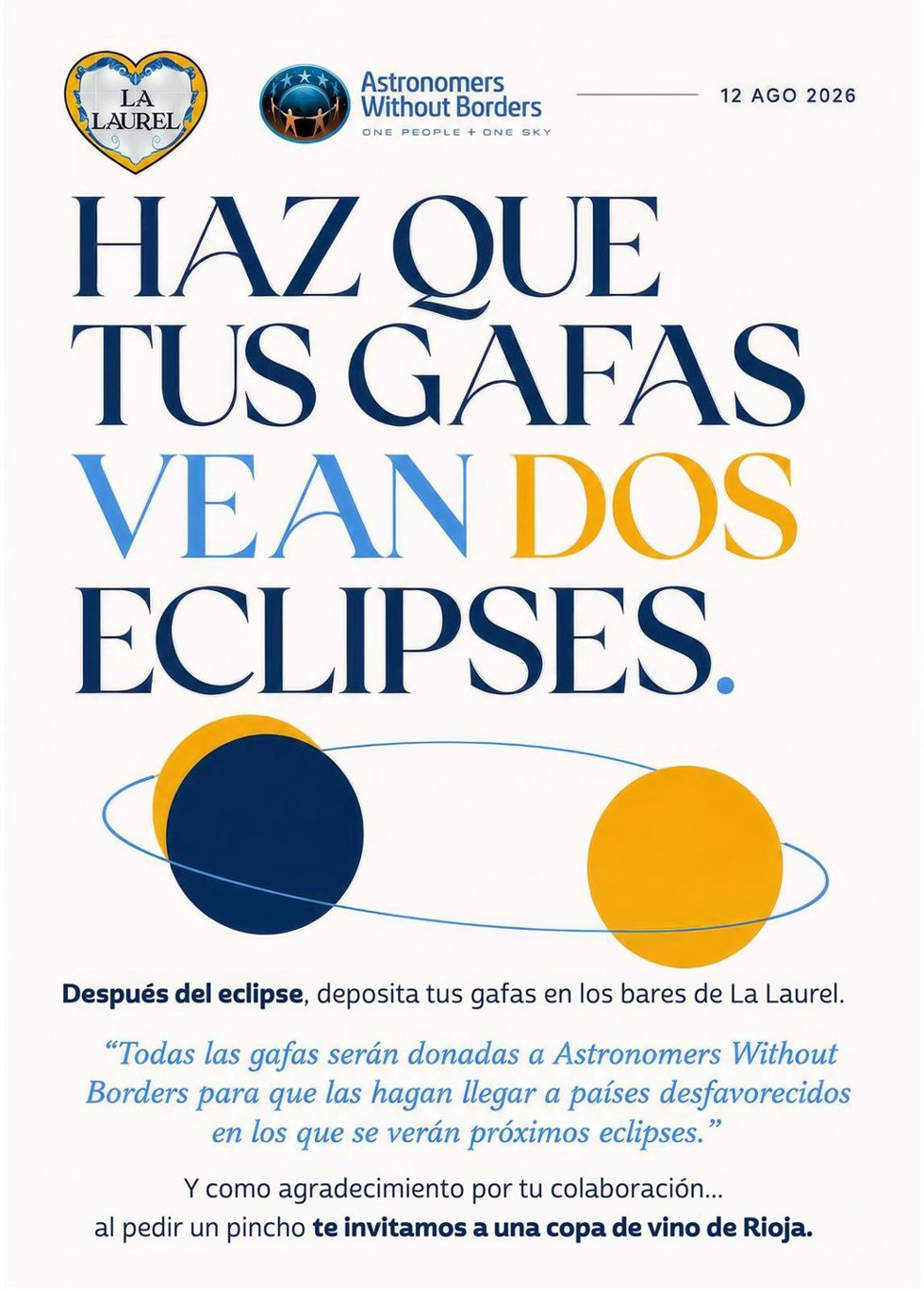 Cartel campaña de la calle Laurel