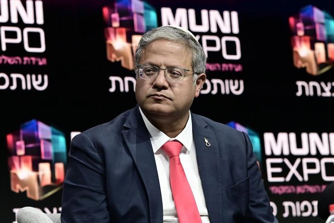 Archivo - Itamar Ben Gvir, ministro de Seguridad Nacional de Israel.