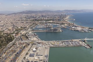 Panoràmica del Port de Barcelona