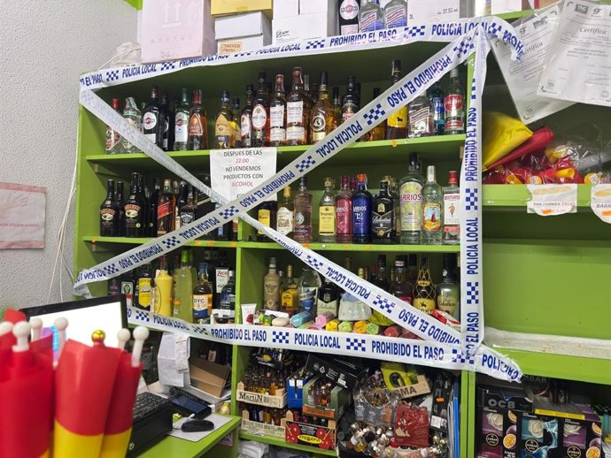 Imagen de las bebidas precintadas