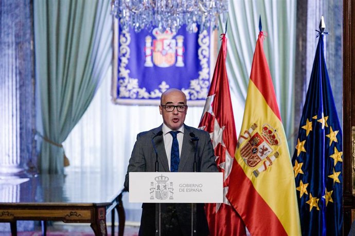 Archivo - El delegado del Gobierno en la Comunidad de Madrid, Francisco Martín.