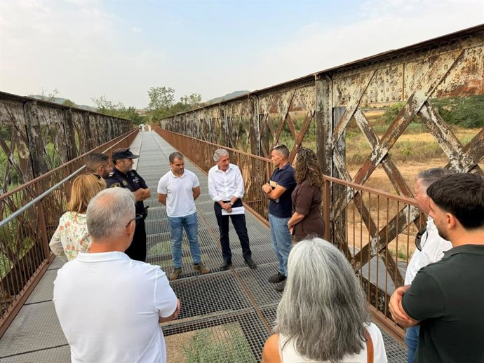 Visita técnica a la zona de Vilamarxant