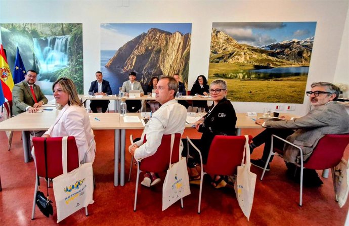 Reunión del Consejo de Gobierno del Principado de Asturias en Fidma.