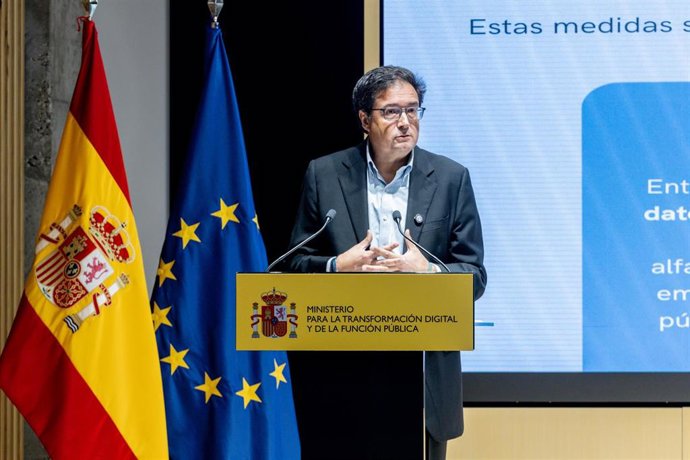 El ministro para la Transformación Digital y de la Función Pública, Óscar López.