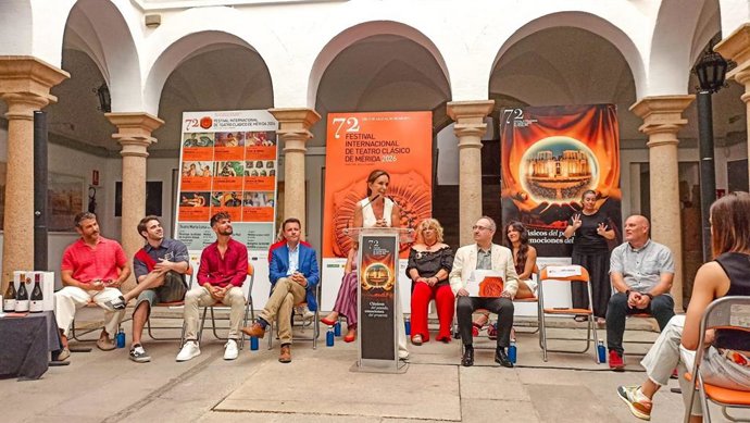 Presentación de la obra 'Fedra, en los infiernos', próximo estreno del Festival de Mérida