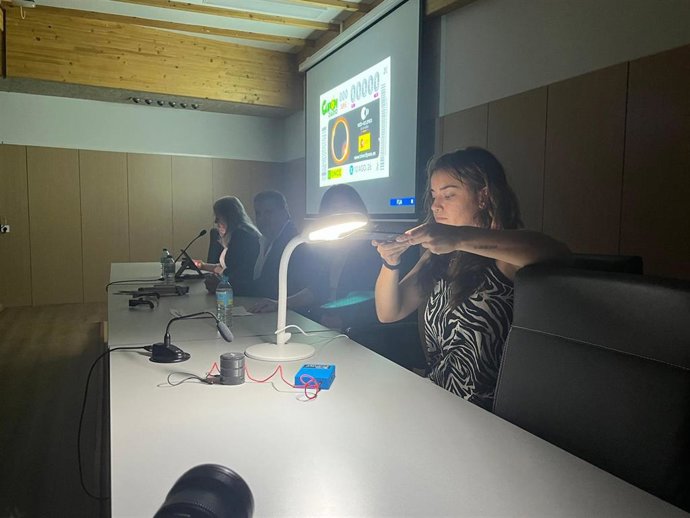 Demostración del dispositivo LightSound