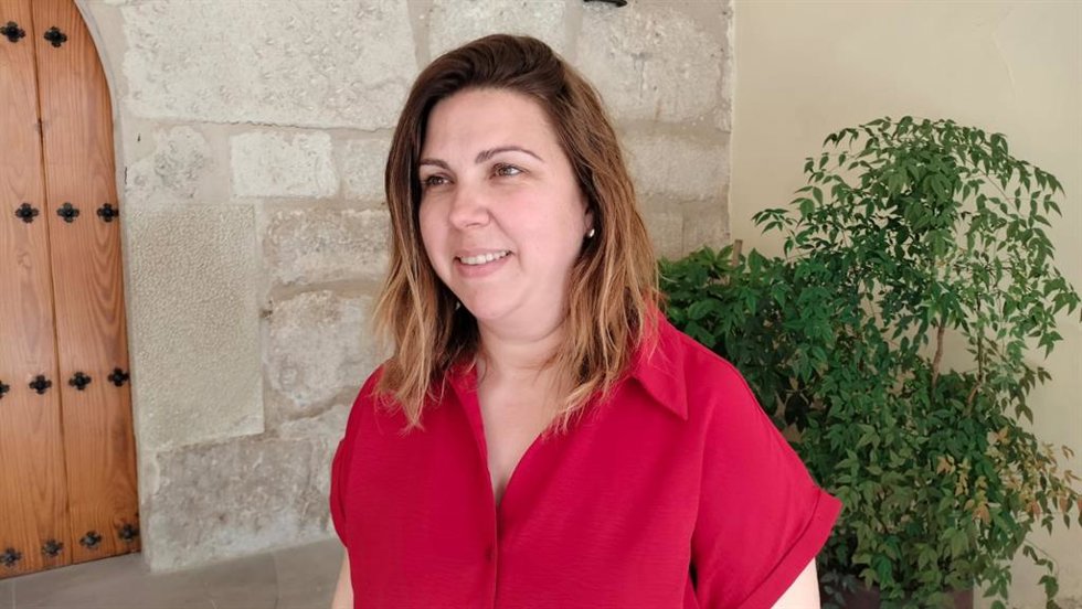 La portavoz adjunta del PSOE en las Cortes de Aragón,, María Ariño.