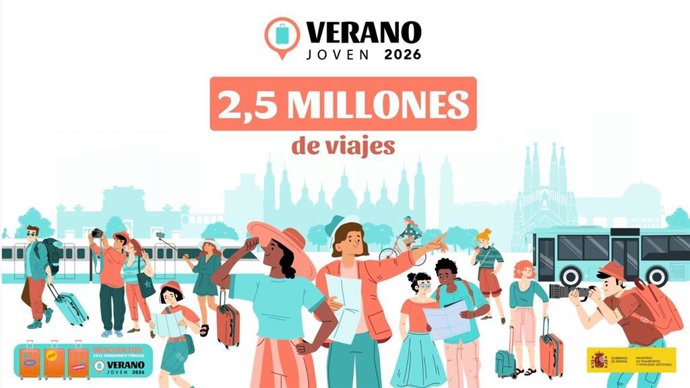 Cartel Verano Joven 2026.