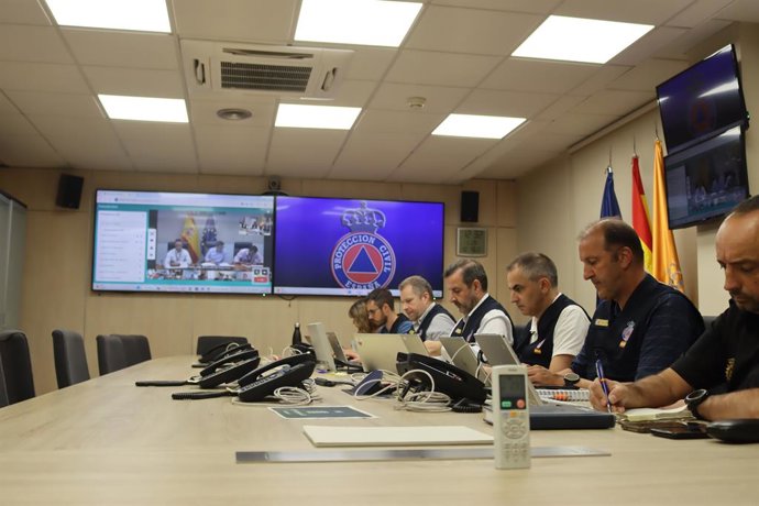O Ministério do Interior ativa o Posto de Comando Unificado para o eclipse