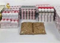 Pillan a un joven intentando introducir en Mallorca casi 2.000 cajetillas de tabaco: se enfrenta a 30.000 euros de multa