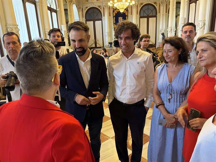 El portavoz socialista en el Ayuntamiento de Málaga, Mariano Ruiz Araujo, en una imagen de archivo.