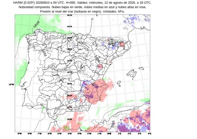 La AEMET prevé cielos despejados en la Región para el eclipse, aunque contempla nubes de evolución en el tercio oriental