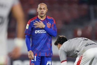 Futbol, Universidad de Chile vs Union La Calera. Fecha 2, Copa Chile 2026. El jugador de Universidad de Chile Marcelo Diaz es fotografiado durante el partido de la Copa Chile contra Union La Calera disputado en el estadio Nacional de Santiago,