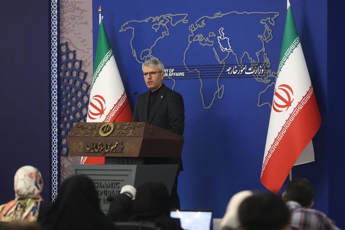 Archivo - Esmaeil Baqaei, portavoz de Exteriores iraní