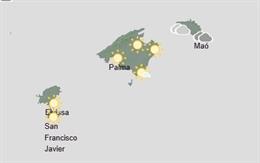 El tiempo hoy, martes 11 de agosto, en Baleares.