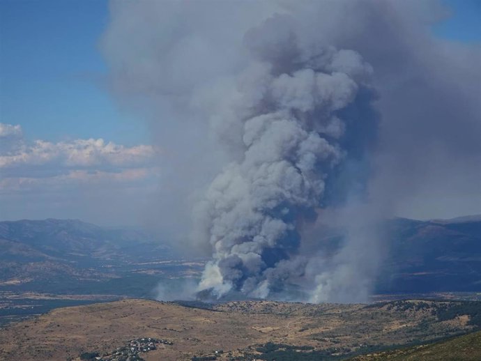 Incendio de Lozoyuela, Madrid