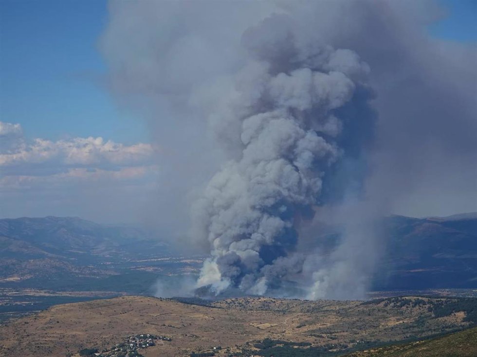 Incendio de Lozoyuela, Madrid