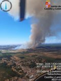 El incendio de Cifuentes de Rueda (León) queda sin llama activa tras frenar su avance y baja a IGR-0