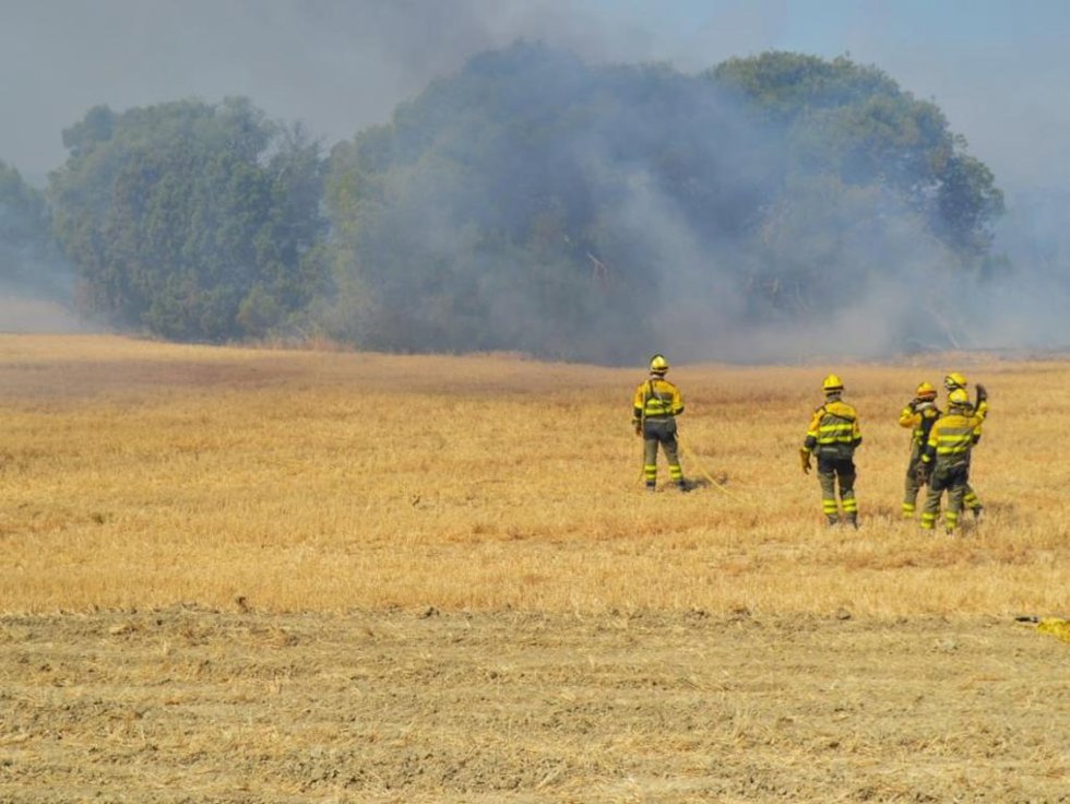 Imagen de archivo de los bomberos forestales de Infoar.