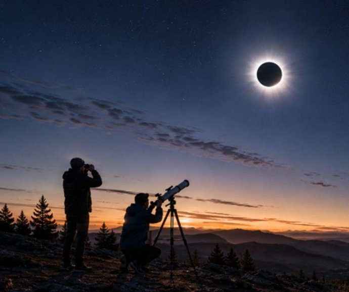 En el 37,6% de Cantabria no se verá el eclipse de sol por el relieve de la región, según una consultora