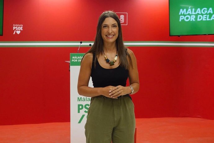 La portavoz del PSOE de Málaga y parlamentaria andaluza, Ana Villarejo, en una imagen de archivo.