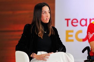 Archivo - Alejandra Quereda, Spanish national team national selector in individual and ensemble Rhythmic Gymnastics attends the media during the event 'Team Spain: la cuenta atrás para un sueño’ at headquarters of the CSD (Consejo Superior de Deportes), o