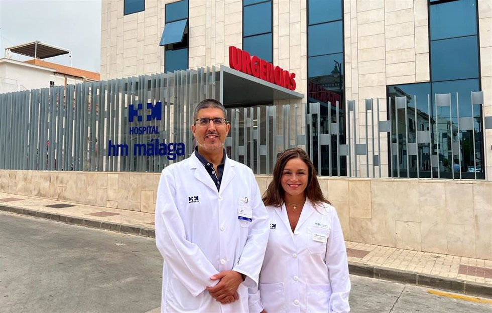 El Doctor Puertas Tamayo  y la Doctora González, coordinadores de Urgencias de adultos y pediátricas de HM Hospitales, respectivamente
