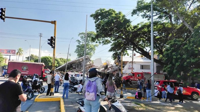 Los efectos del terremoto en Cali.