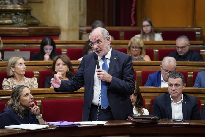 El conseller d'Acció Exterior de la Generalitat de Catalunya, Jaume Duch, en una imatge d'arxiu