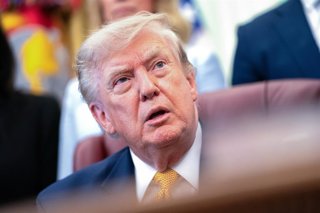 August 3, 2026, Washington, District Of Columbia, USA: WASHINGTON, DC - AUGUST 3: United States President Donald J Trump speaks during an executive order signing ceremony in the Oval Office of the White House in Washington on Monday, Aug. 3, 2026,Image: 1